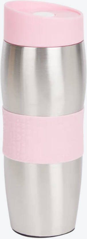 Ambition Isoleerfles 400 ml Warme en koude dranken Roze handvat Met draaidop