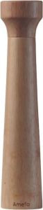 Amefa moderne houten 15 cm zout- of pepermolen