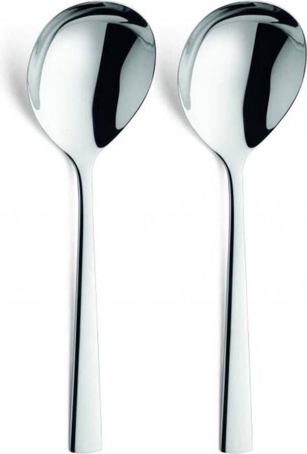 Amefa hugo 2 groentelepels op hangkaart