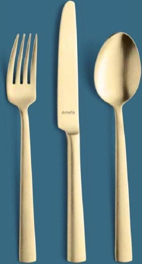 Amefa KOFFIELEPEL 13CM MAT GOUD VENTURA 18 10 SET A6