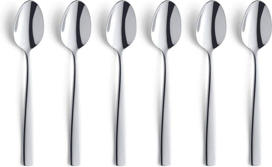 Amefa Martin Koffielepels 6 Stuks Cadeauverpakking