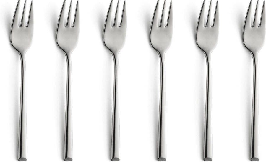 Amefa gebaksvorkjes Metropole (set van 6)