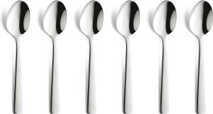 Amefa Moderno Koffielepels 6 Stuks