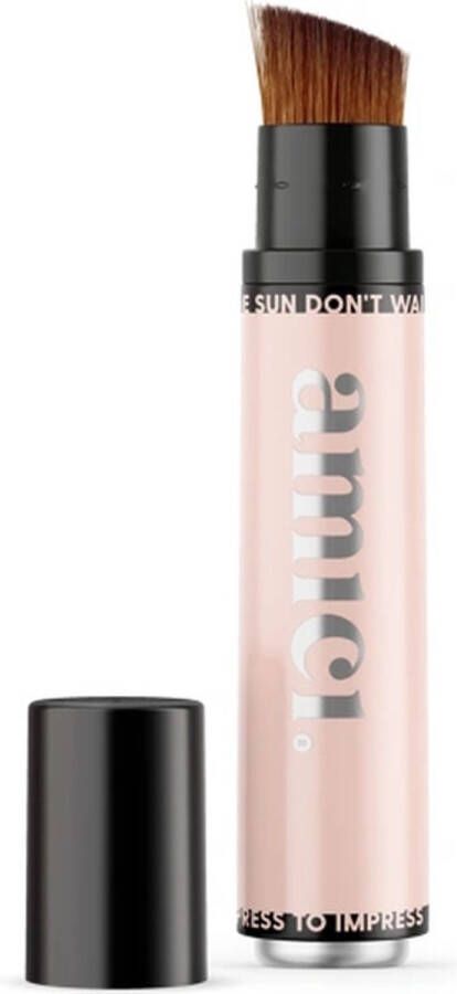 AMICI Cosmetics Refillable Brush Popsicle Pink Zonnebrand baby zonnebrand kinderen zonnebrand crème gezicht