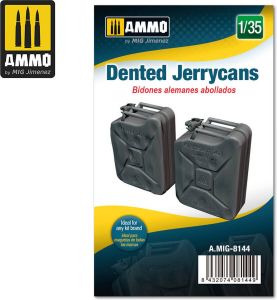 Ammo by Mig Jimenez Dented Jerrycans- Scale 1 35 A.MIG-8144