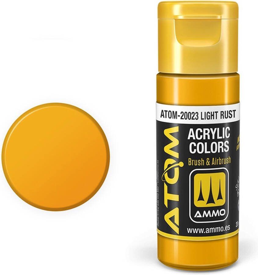 AMMO MIG 20023 ATOM Light Rust Acryl 20ml Verf flesje