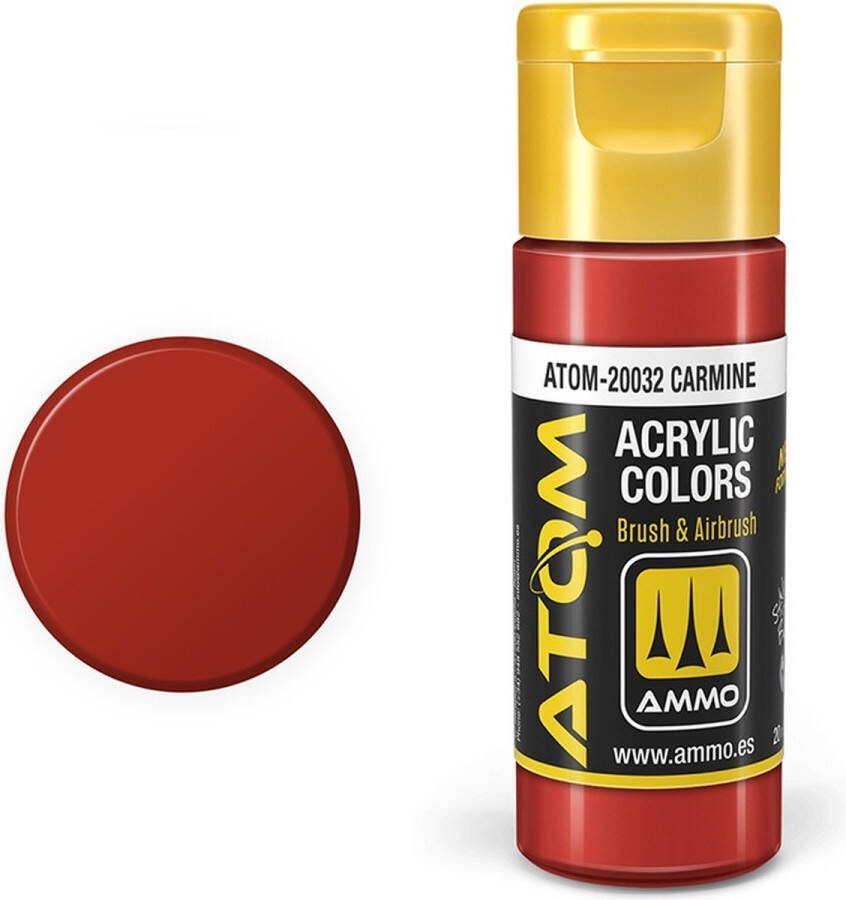 AMMO MIG 20032 ATOM Carmine Acryl 20ml Verf flesje