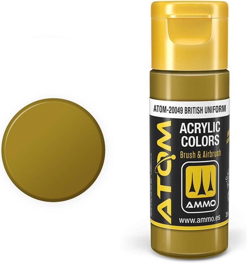AMMO MIG 20049 ATOM British Uniform Acryl 20ml Verf flesje