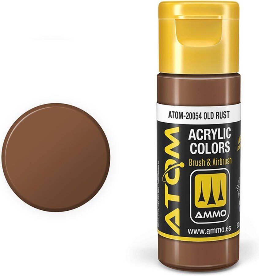 AMMO MIG 20054 ATOM Old Rust Acryl 20ml Verf flesje