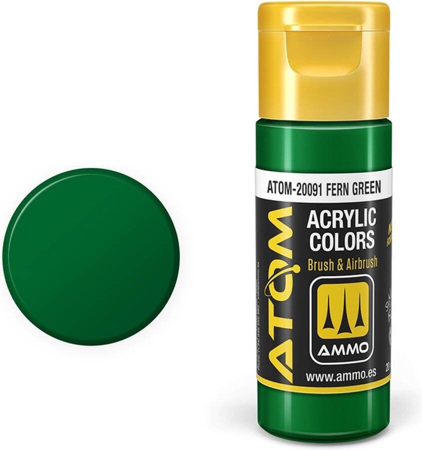 AMMO MIG 20091 ATOM Fern Green Acryl 20ml Verf flesje