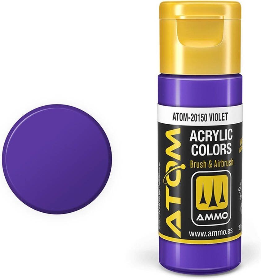 AMMO MIG 20150 ATOM Violet Acryl 20ml Verf flesje