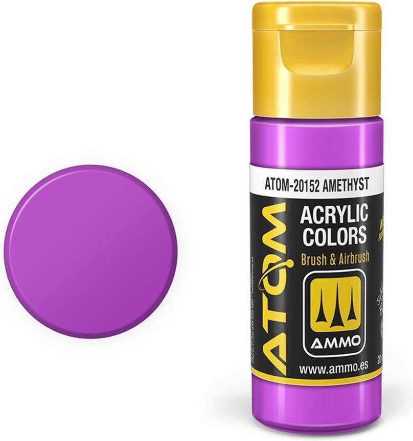 AMMO MIG 20152 ATOM Amethyst Acryl 20ml Verf flesje