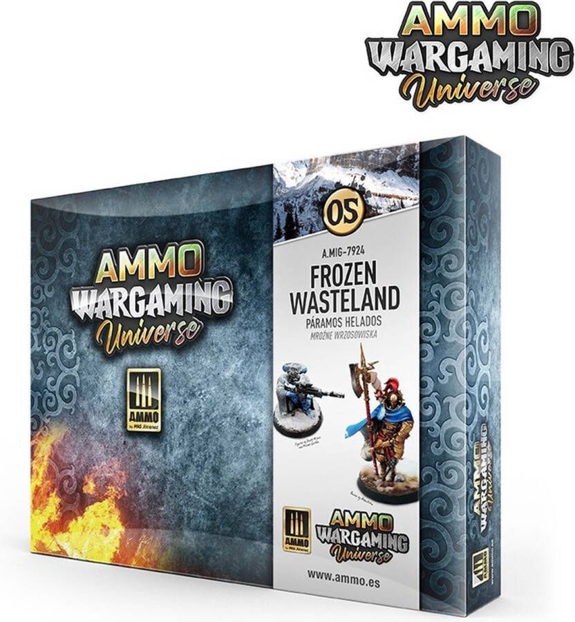AMMO MIG 7924 Wargaming Universe 05 Frozen Moors Effecten set