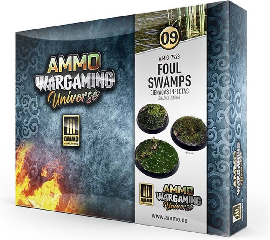 AMMO MIG 7928 Wargaming Universe 09 Foul Swamps Effecten set
