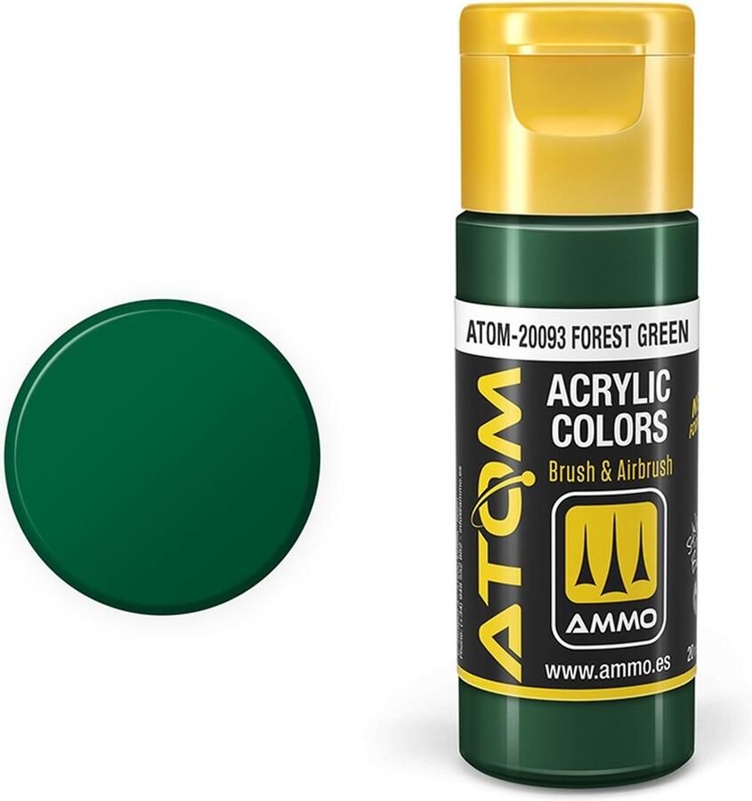 AMMO MIG 20093 ATOM Forest Green Acryl 20ml Verf flesje