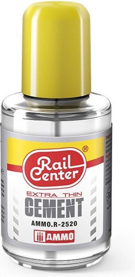 AMMO MIG R2520 Rail Center Extra Thin Cement Lijm 30ml Lijm