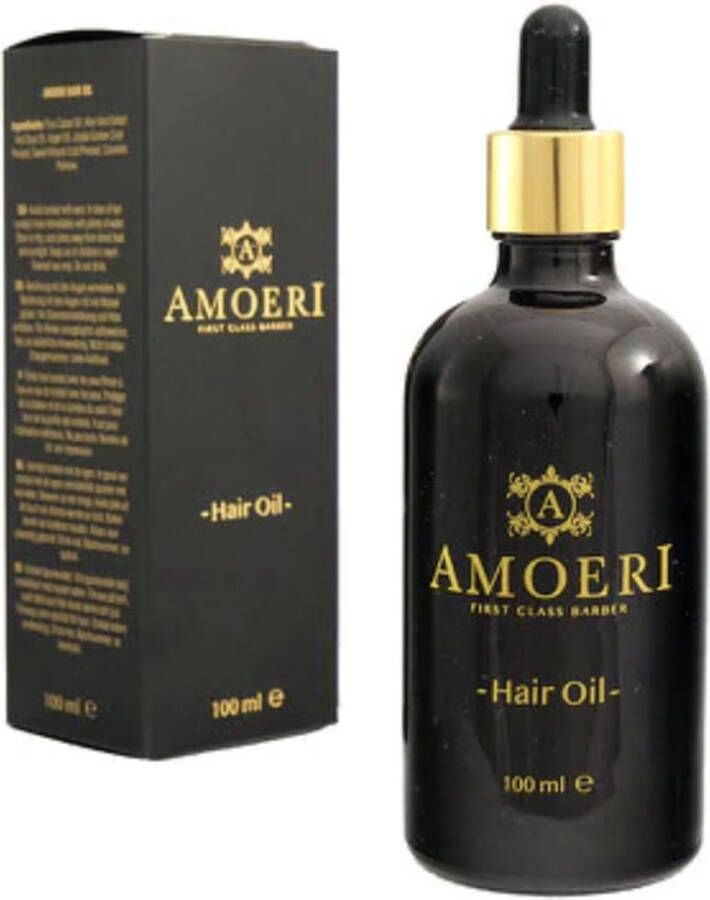 Amoeri First Class Barber Products Haargroei producten haargroei stimuleren Biologische haarolie Amoeri 100ml