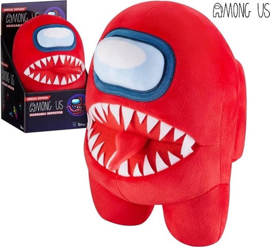 Among Us Special Imposter knuffel 25 cm Videogame Merchandise Rood