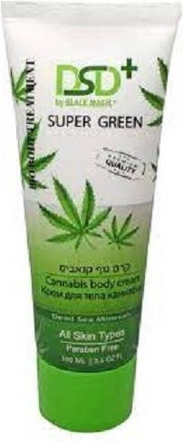 Amour Dead Sea Minerals DSD 2 Stuks Dead Sea Minerals Cannabis Body Cream (Dode Zee Mineralen Hennep Body Crème)