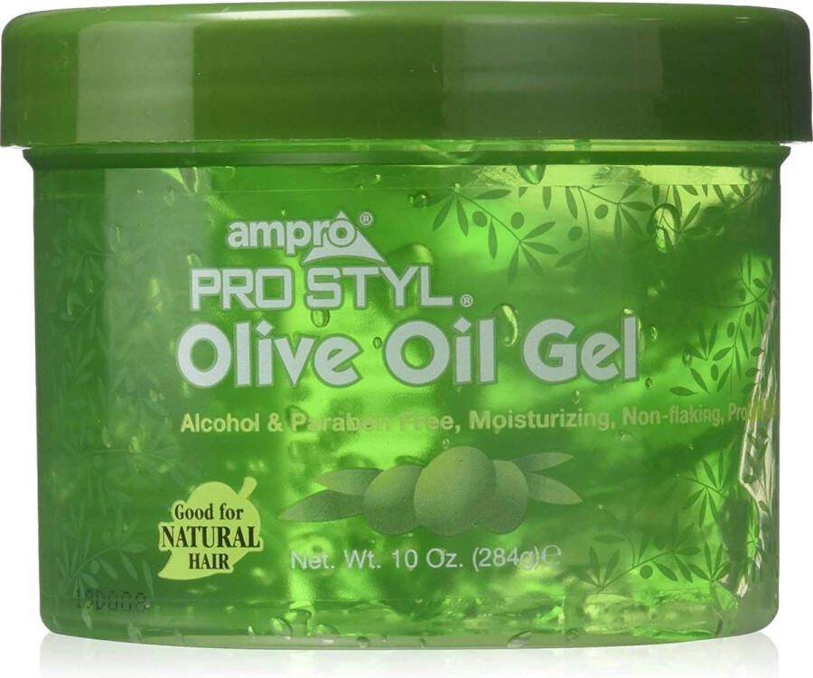 Ampro Olive Oil Styling Gel 10 oz 284g