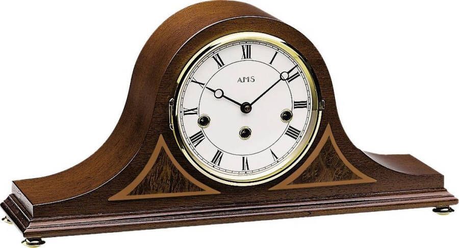 AMS Mahonie-houten Tafelklok 2190 1