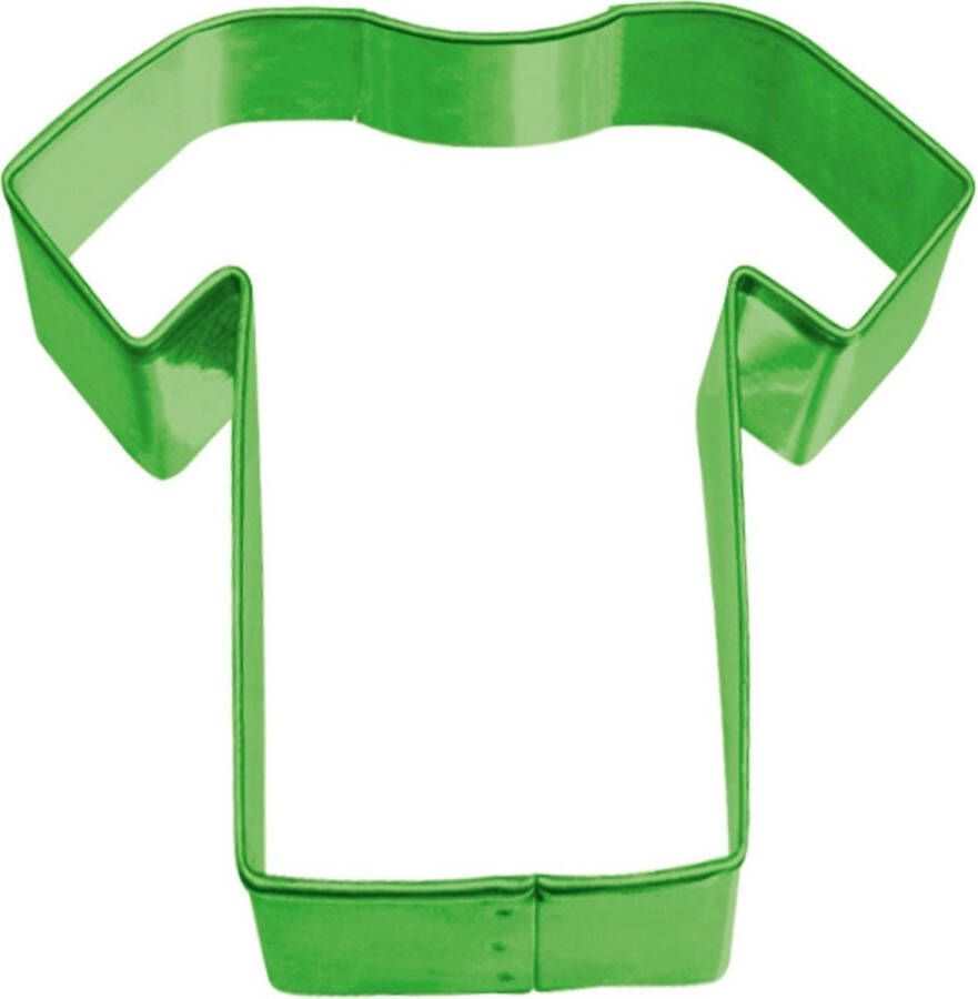 Amscan Uitsteekvorm Voetbalshirt Junior 5 7 X 6 1 Cm Groen