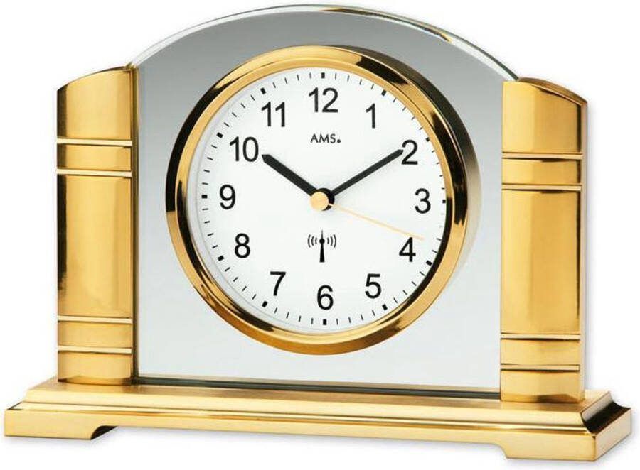 AMST Tafelklok AUSTRIA GOLD modern design