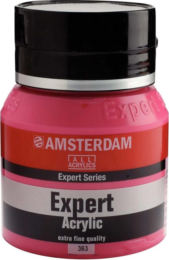 Amsterdam Expert Series Acrylverf Pot 400 ml Quinaroze Donker Dekkend 363