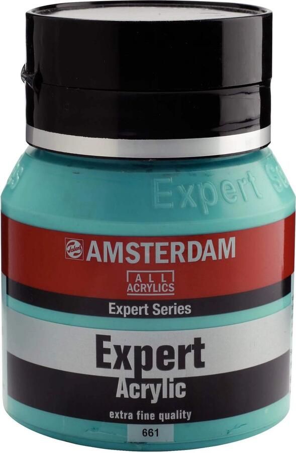 Amsterdam Expert Series Acrylverf Pot 400 ml Turkooisgroen 661