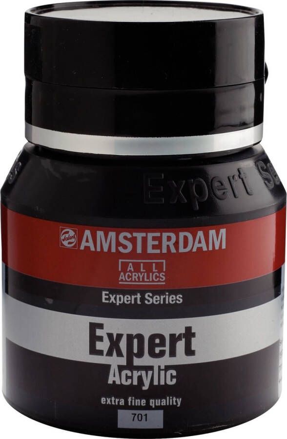 Amsterdam Expert Series Acrylverf Pot 400 ml Ivoorzwart 701