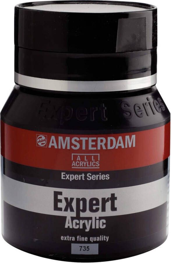 Amsterdam Expert Series Acrylverf Pot 400 ml Oxydzwart 735