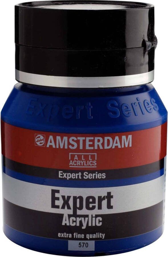 Amsterdam Expert Series Acrylverf Pot 400 ml Permanentblauwviolet 581