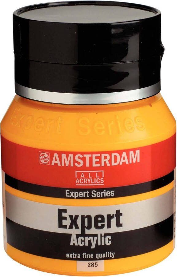 Amsterdam Expert Series Acrylverf Pot 400 ml Permanentgeel Donker 285