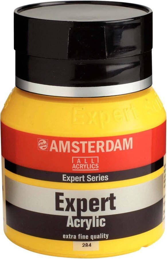 Amsterdam Expert Series Acrylverf Pot 400 ml Permanentgeel Middel 284