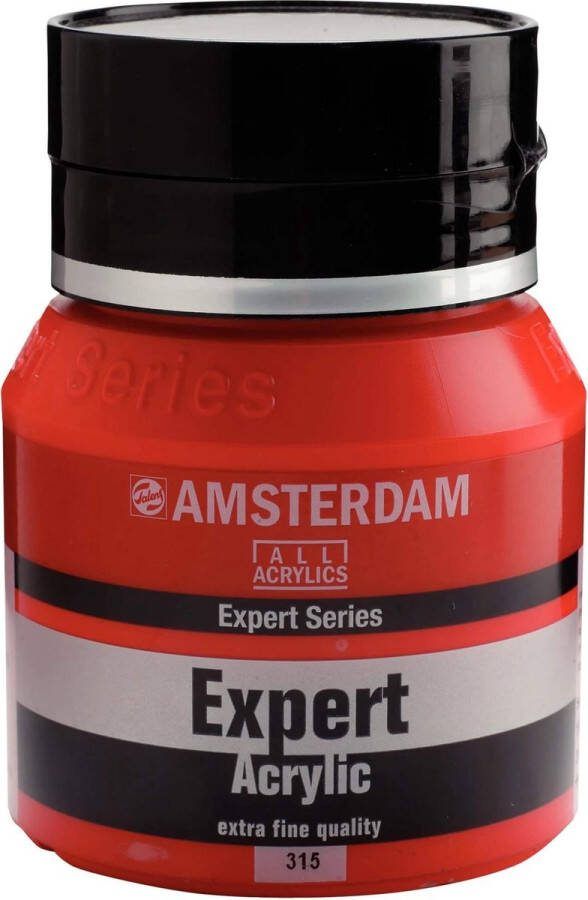 Amsterdam Expert Series Acrylverf Pot 400 ml Pyrrolerood 315