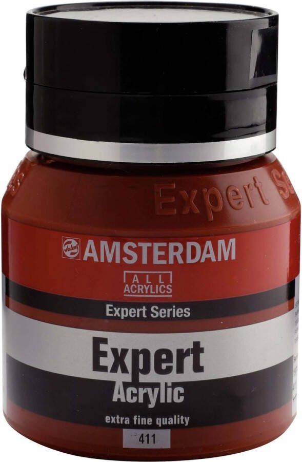Amsterdam Expert Series Acrylverf Pot 400 ml Sienna Gebrand 411