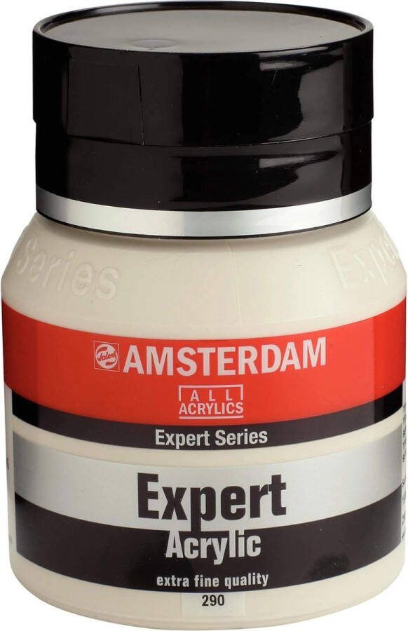 Amsterdam Expert Series Acrylverf Pot 400 ml Titaanbuff Donker 290