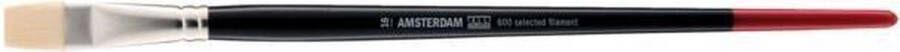 Amsterdam Penseel Serie 600 #12 mm Synthetisch Plat