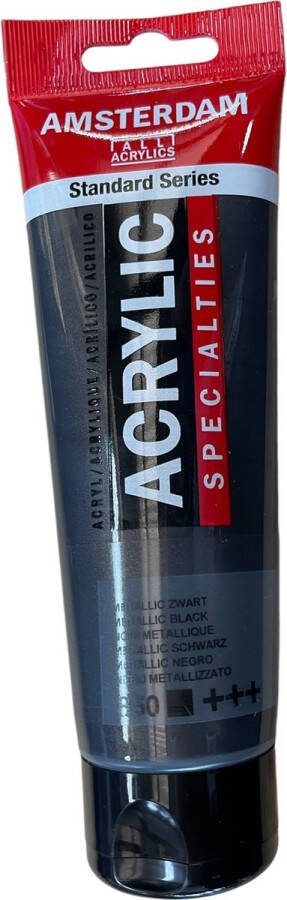Amsterdam Specialties Acrylverf 120ml 850 Metalic zwart