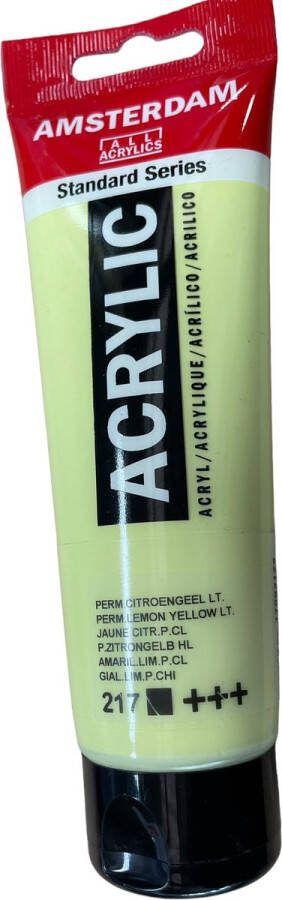 Amsterdam Standard Acrylverf 120ml 217 Perm. Citroengeel