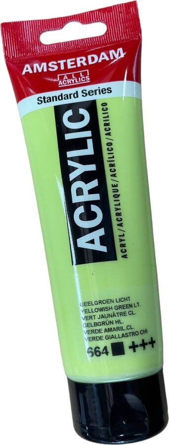 Amsterdam Standard Acrylverf 120ml 664 Geelgroen licht