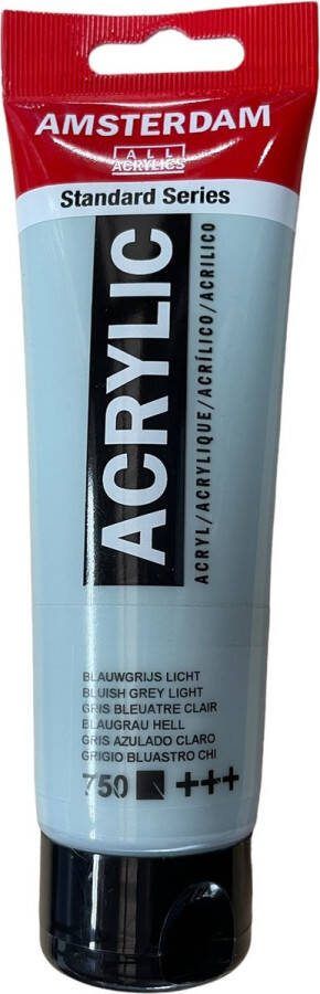 Amsterdam Standard Acrylverf 120ml 750 Blauwgrijs licht