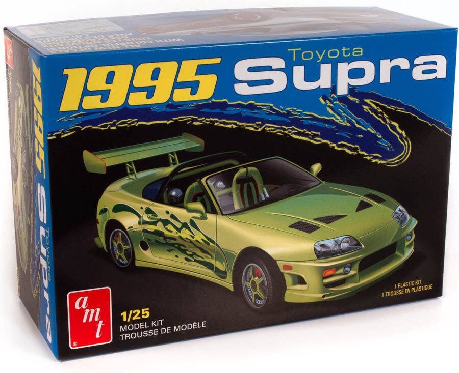 AMT 1:25 1101 1995 Toyota Supra Amerikaanse Auto Plastic Modelbouwpakket