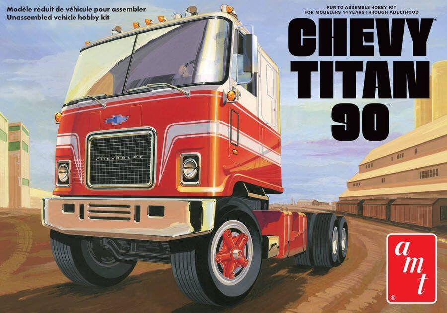 AMT 1:25 1417 Chevy Titan 90 Truck Plastic Modelbouwpakket