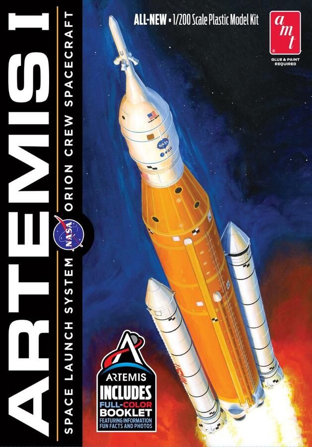 AMT 1:200 1423 Artemis I Space Launch System Plastic Modelbouwpakket
