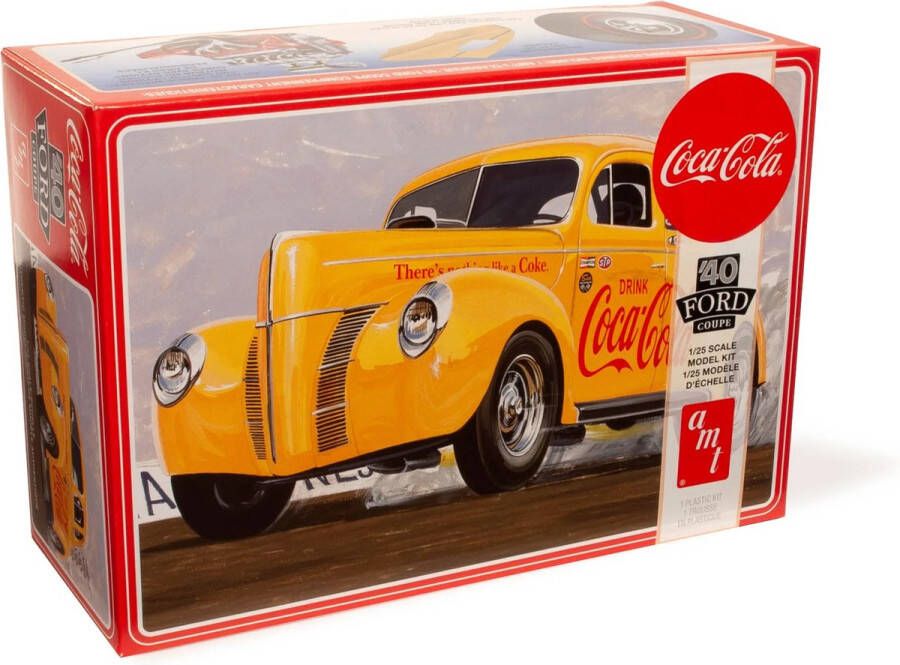 AMT modelbouw kit Coca-Cola '40 Ford Coupé 1:25