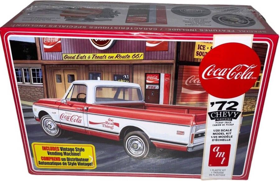 AMT modelbouw kit Coca-Cola '72 Chevy 1:25