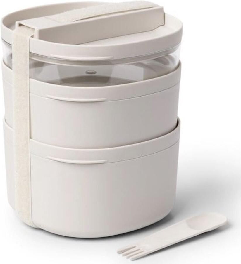 Amuse Life Companion Lunchbox Large Beige
