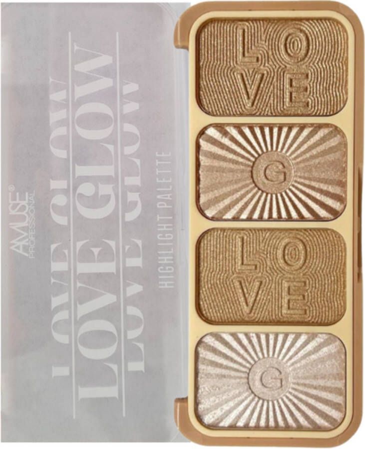 Amuse Love Glow Highlight Palette KL264 Highlighter 20 g