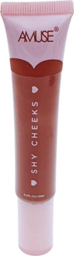 Amuse Shy Cheeks Liquid Blush 05 Flirty Vloeibare Blush 15 ml